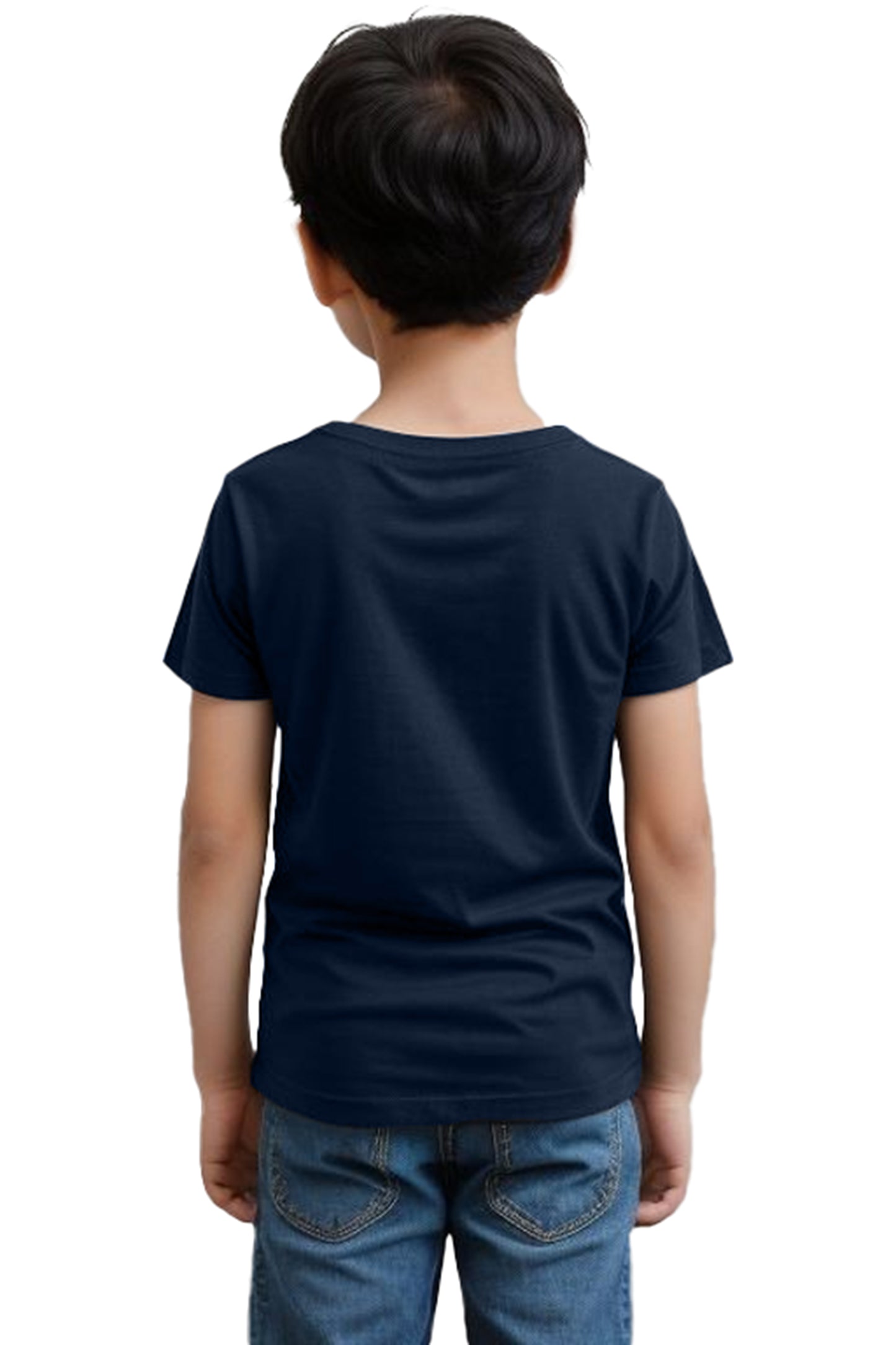 kid's cotton plain t shirt