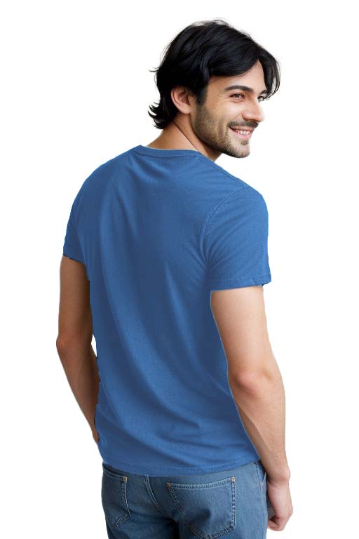 Stylish Men's cotton plain tshirt - Round neck